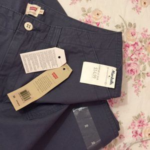 NWT - capri, deep blue/gray, size 30